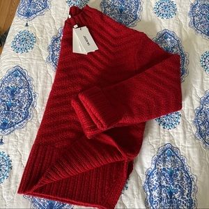 Jason Wu Red Knit Sweater